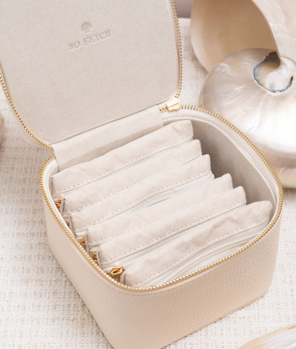 Plush Leather Jewellery Case