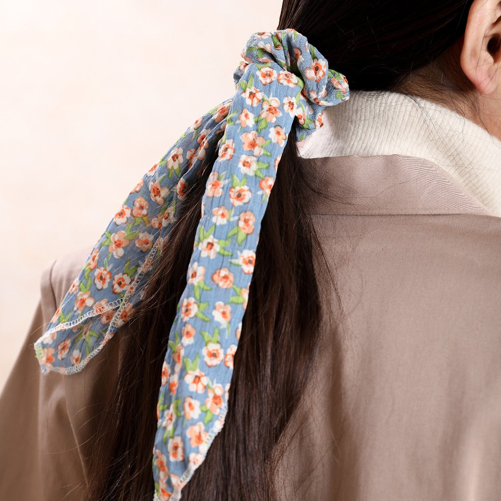 Blue Ivy Scrunchie with Scarf