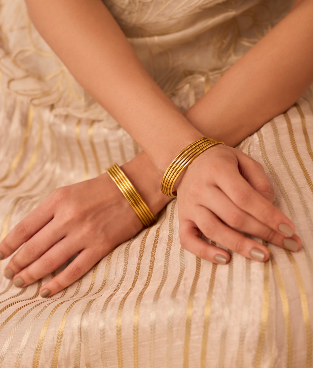 The Amna Bangle Stack (Set of 5)