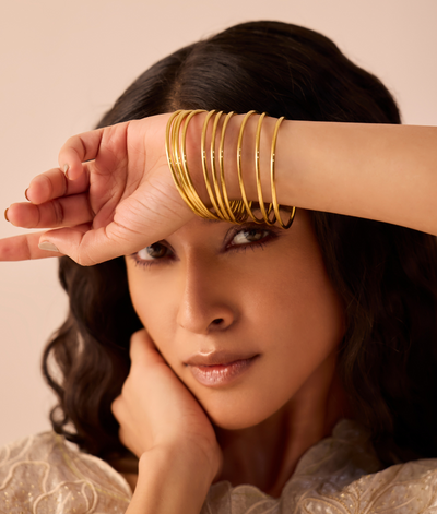 The Amna Bangle Stack (Set of 5)