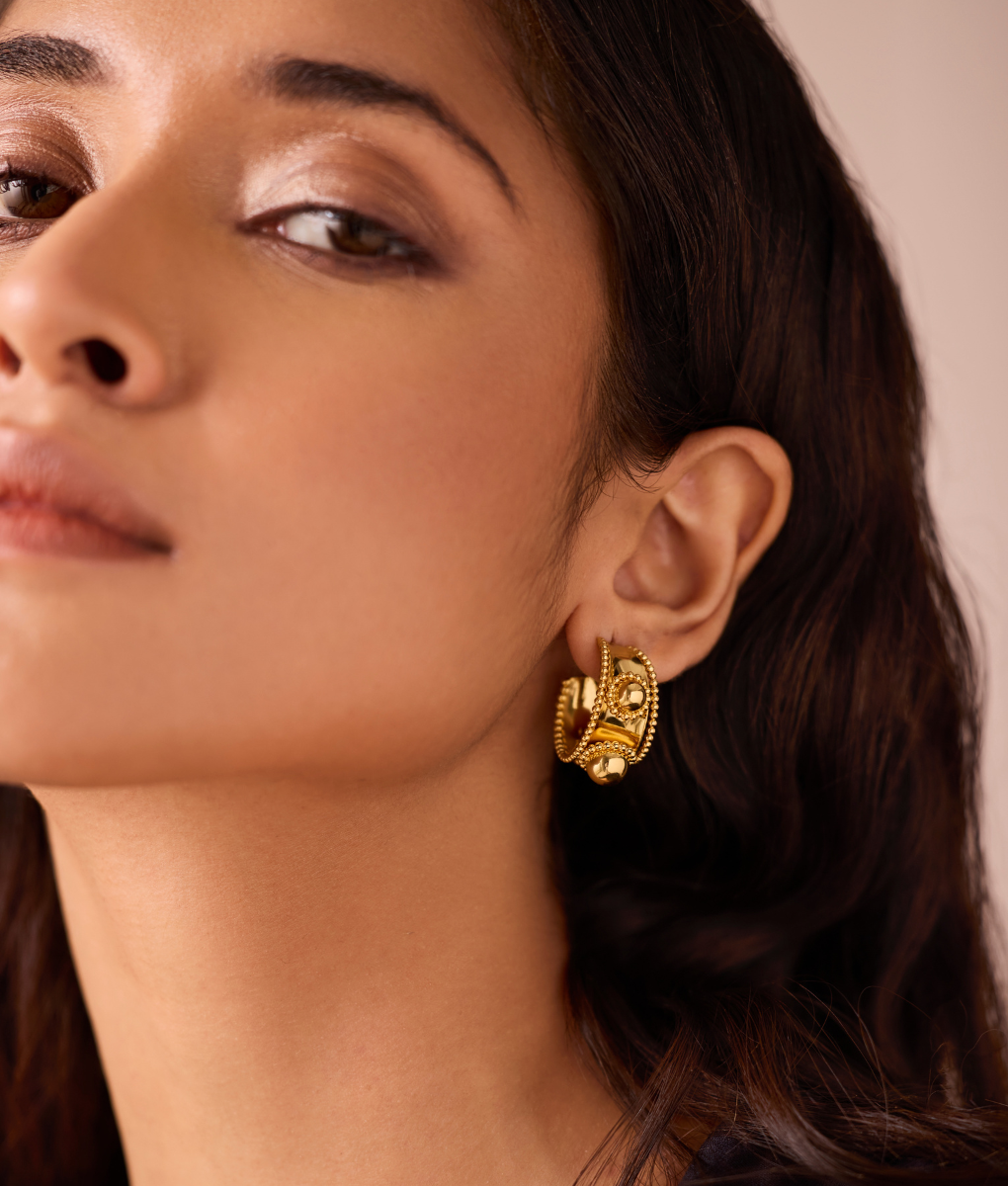 The Valora Gold Hoops