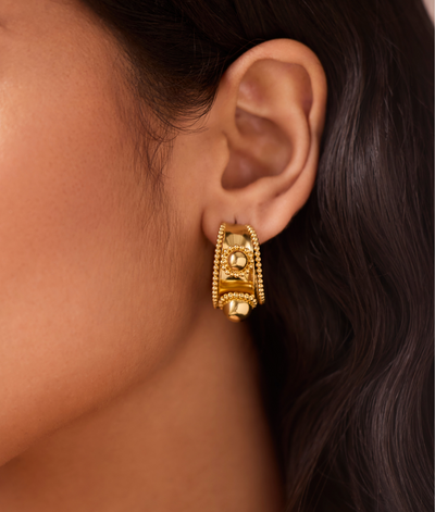 The Valora Gold Hoops