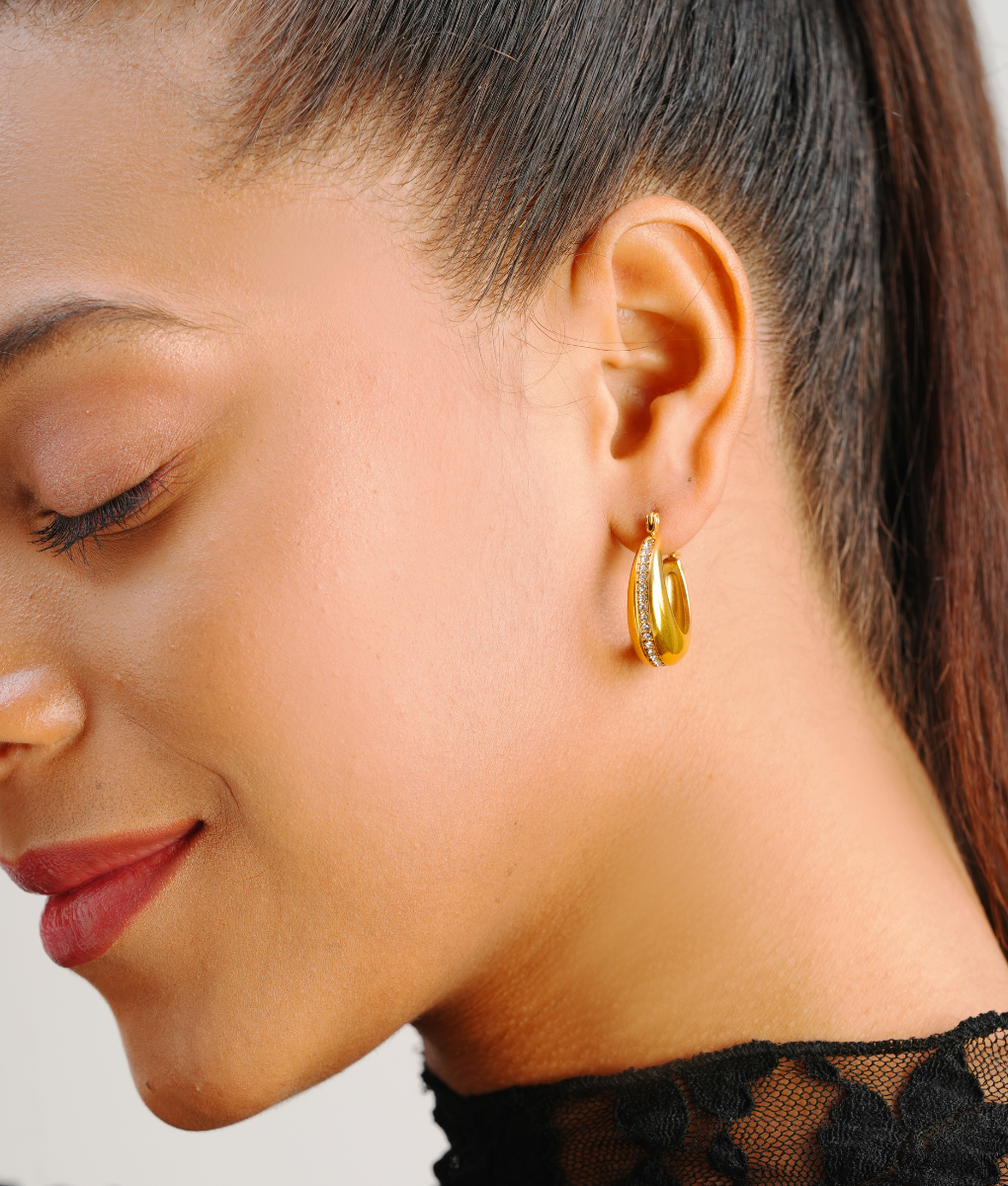 Noura Hoop Earrings