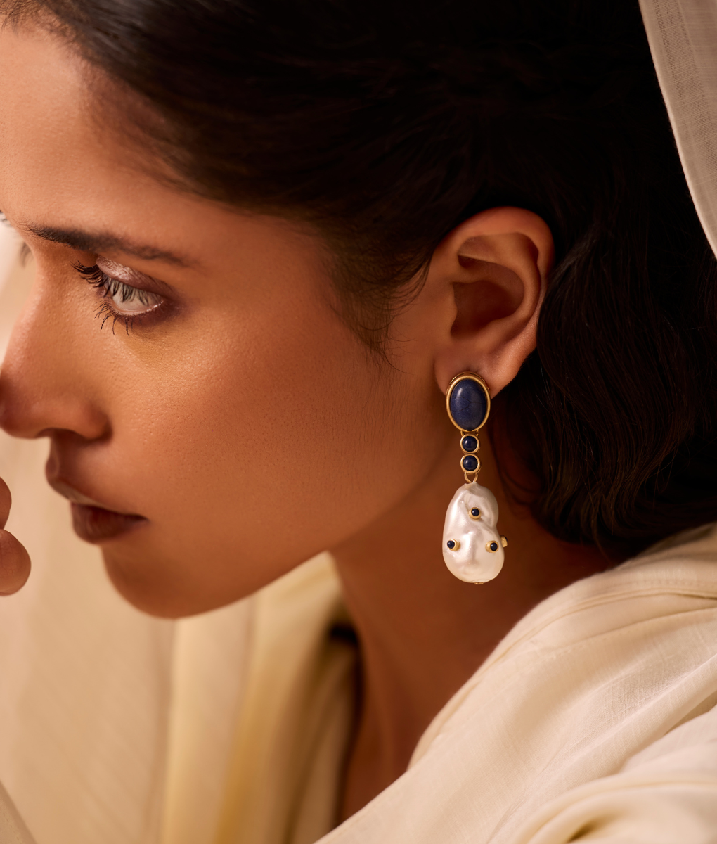 The Ameera Pearl Drop Earrings