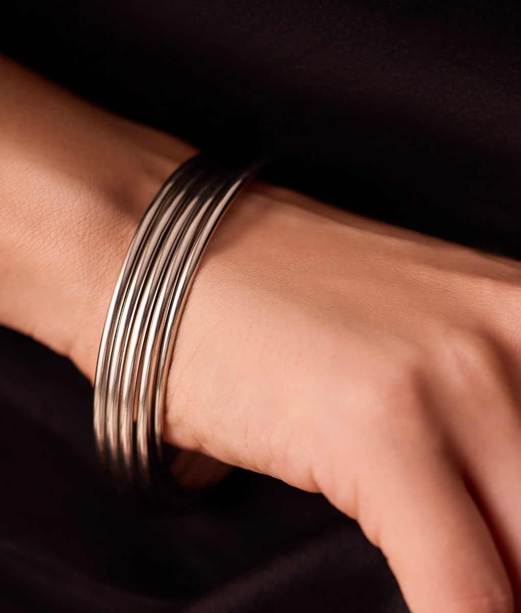 The Nysa Bangle Stack (Set of 5)