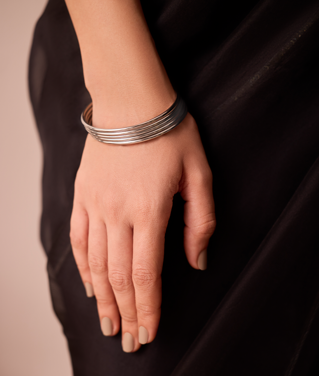 The Nysa Bangle Stack (Set of 5)