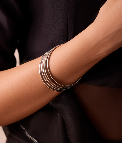 The Nysa Bangle Stack (Set of 5)