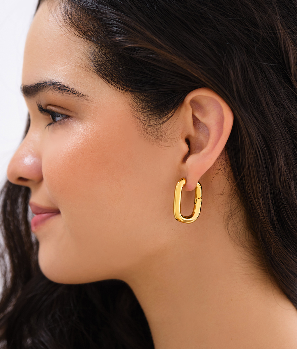 The Classic U-Hoop Earrings