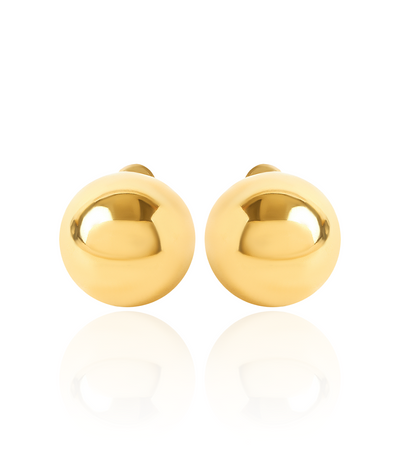 The Classic Gold Stud Earrings
