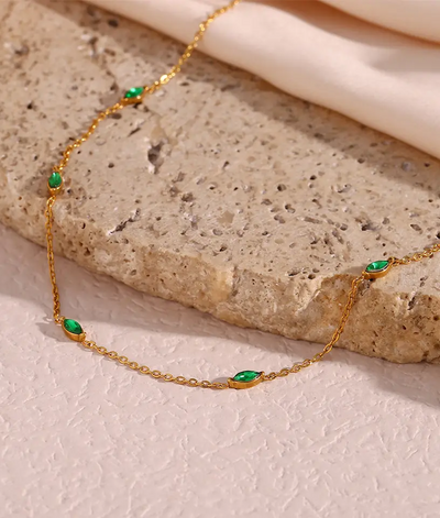 Shiloh Emerald Necklace