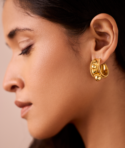 The Valora Gold Hoops