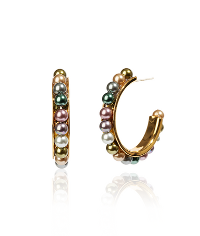 The Liora Pearl Hoops