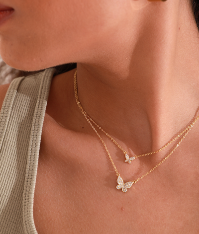 The Flutter Layered Necklace