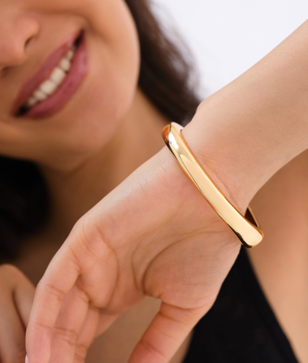 The Chloe Bangle - Gold – So Fetch