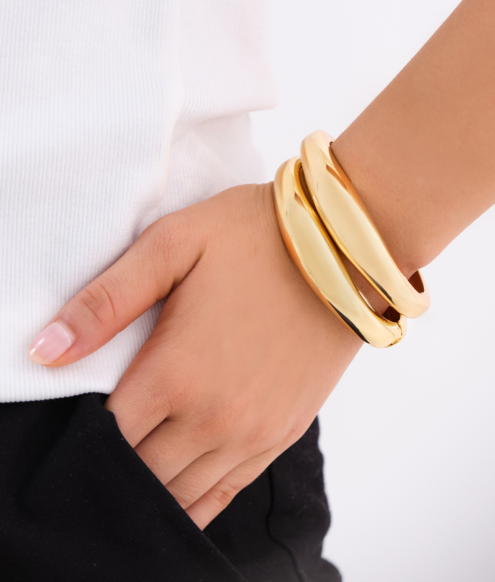 The Chloe Bangle - Gold