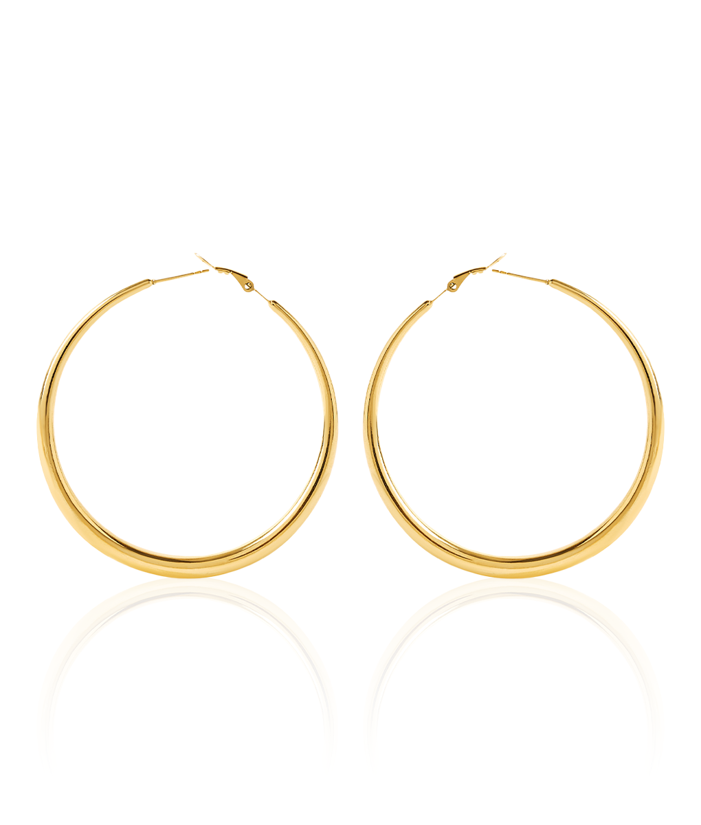 The Lea Hoop Earrings
