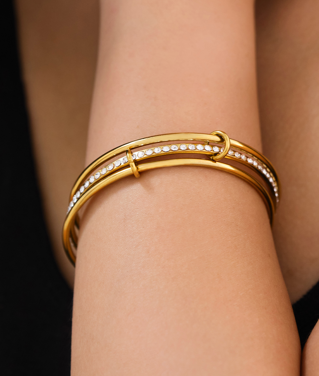 The Sera Stacked Bangle