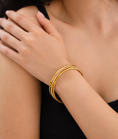 The Sera Stacked Bangle