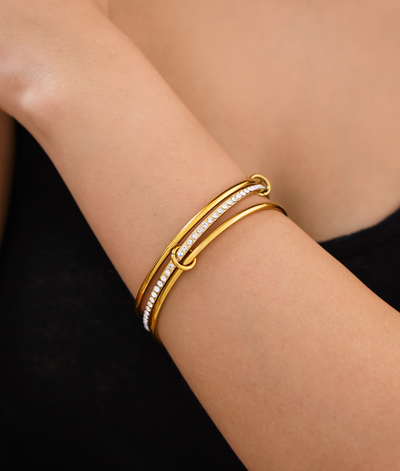 The Sera Stacked Bangle