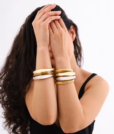 The Chloe Bangle - Silver