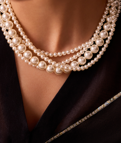 The Tanira Swarovski Pearl Necklace