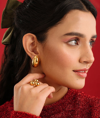 The Zora Gold Earrings