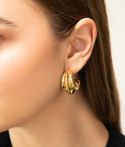 The Maaya Gold Earrings