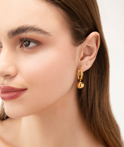 The Rosa Hoop Earrings