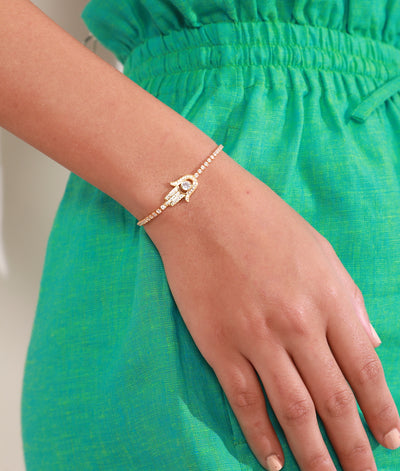 Evil Eye Hamsa Bracelet