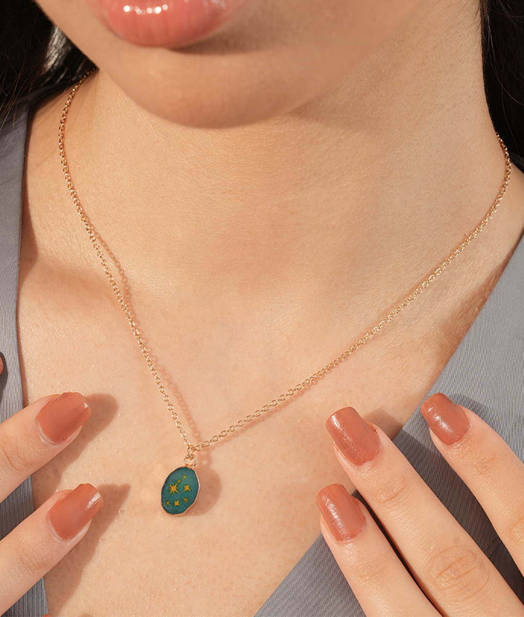 The Jade Sparkle Necklace
