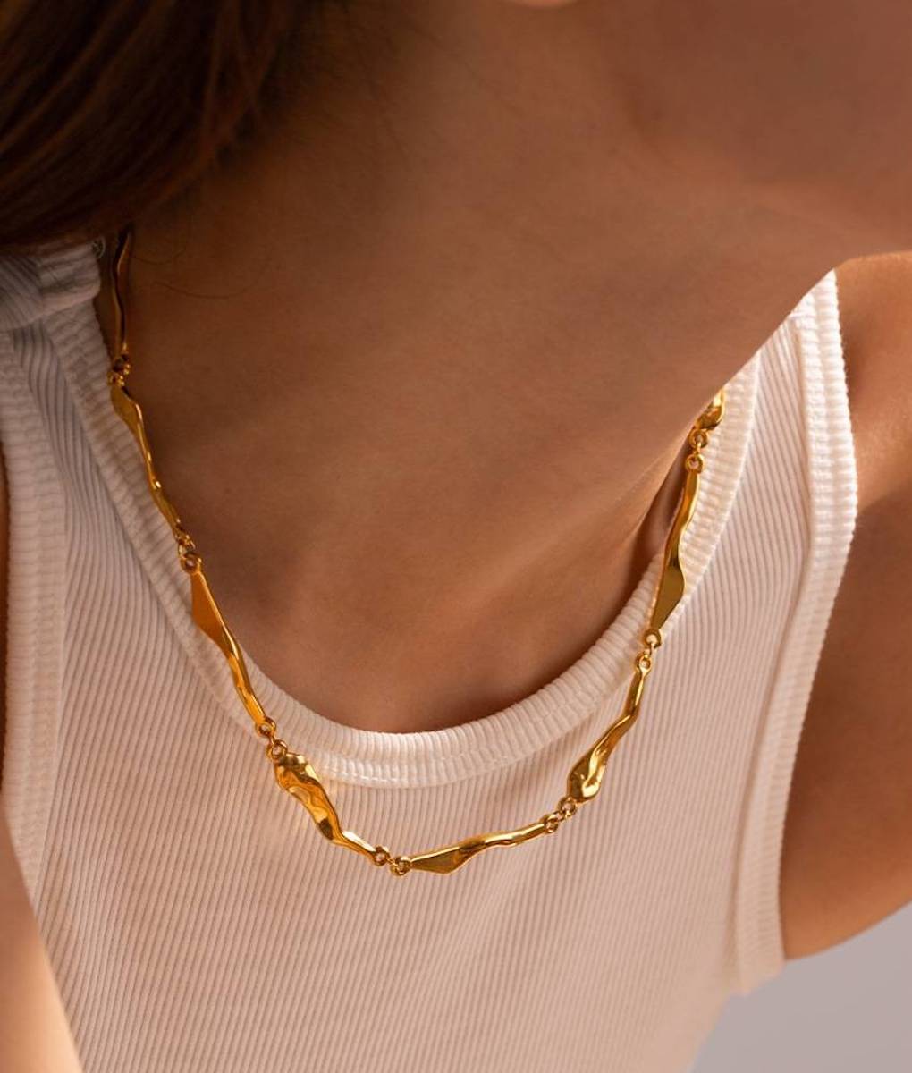 The Sahar Gold Necklace