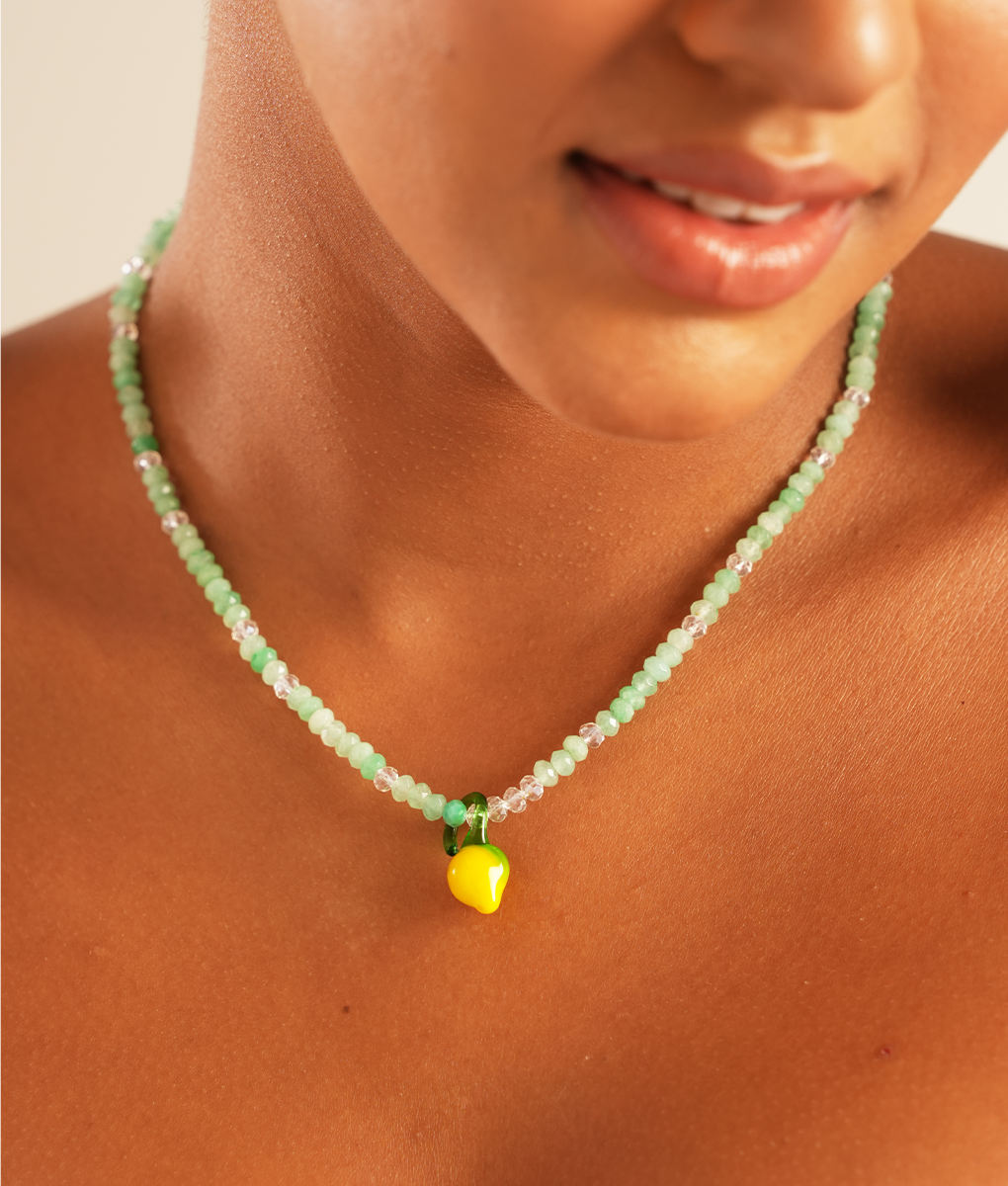 Lime Shores Necklace