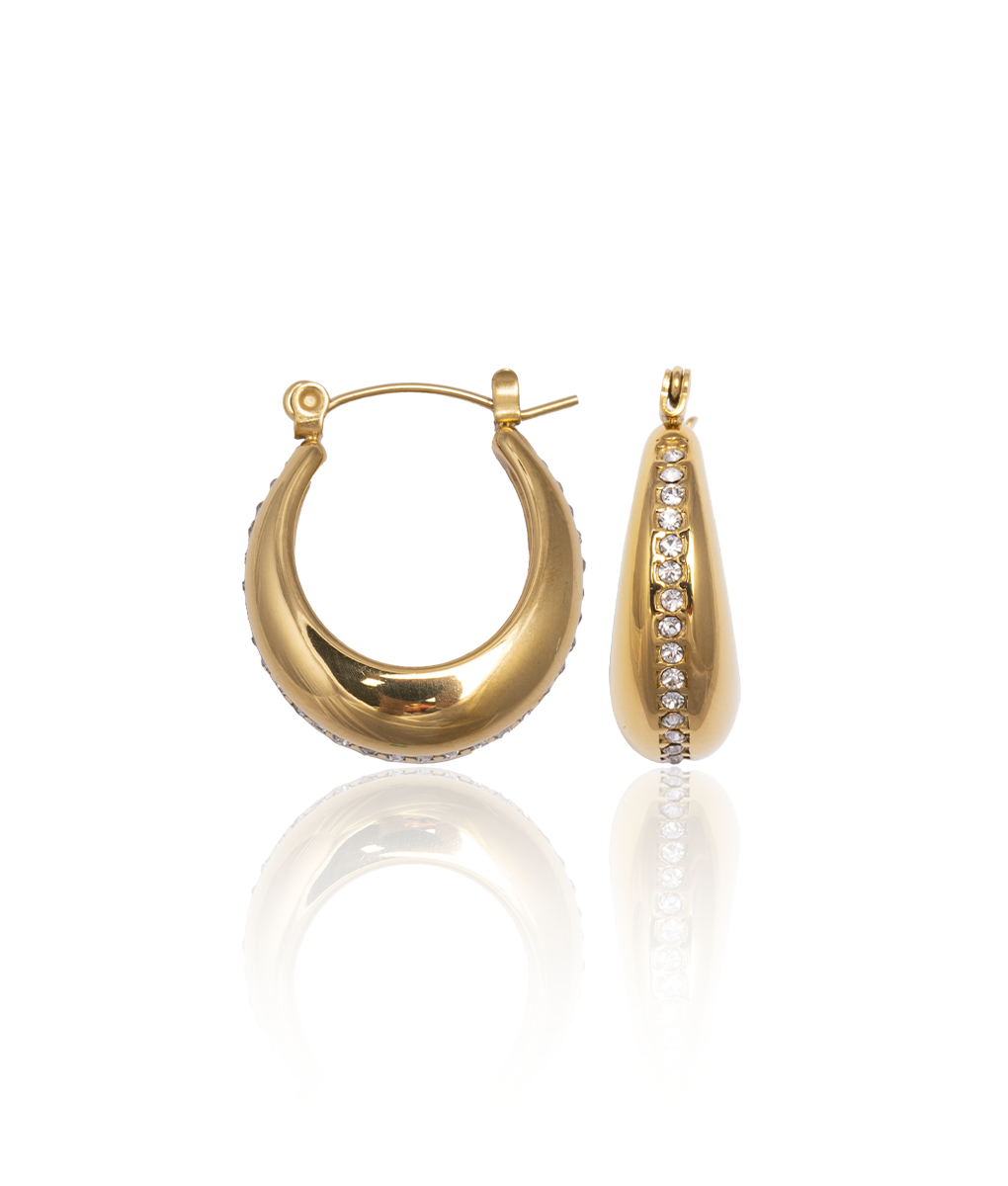 Noura Hoop Earrings