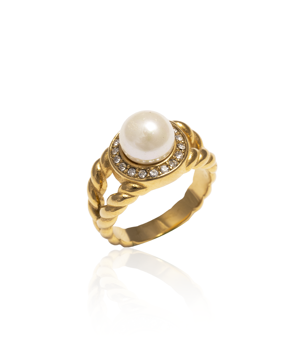 The Lily Pearl Ring