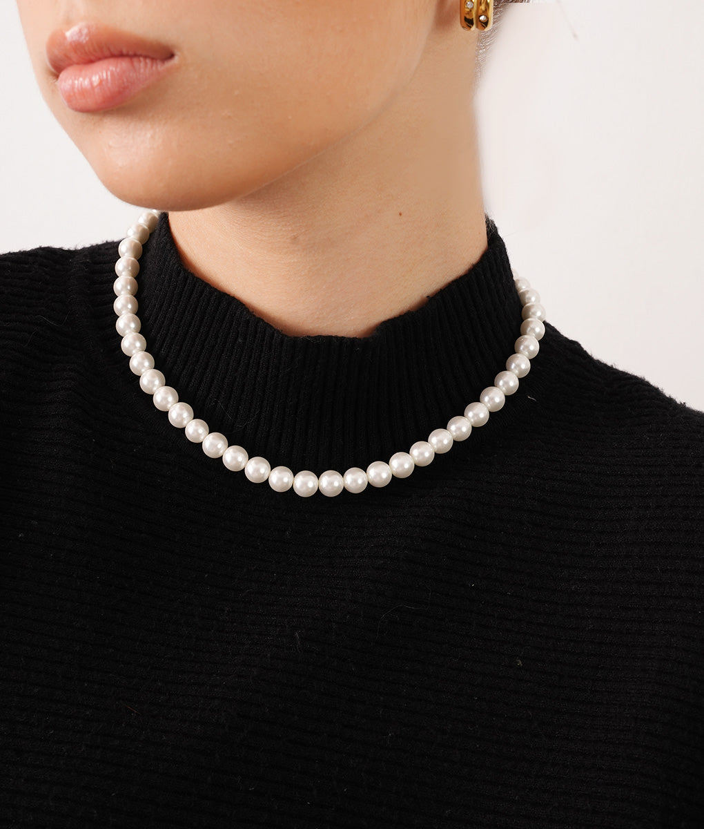 Freshwater Pearl Necklace - 8mm