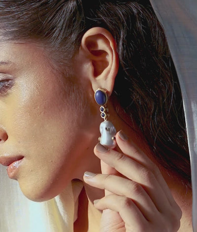 The Ameera Pearl Drop Earrings