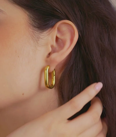 The Classic U-Hoop Earrings