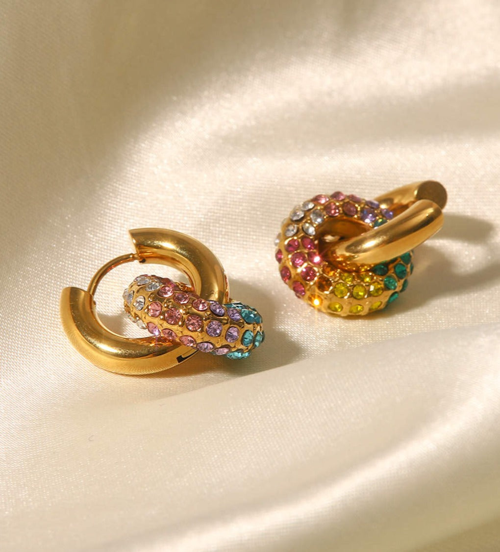 The Rainbow Celine Earrings