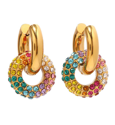 The Rainbow Celine Earrings