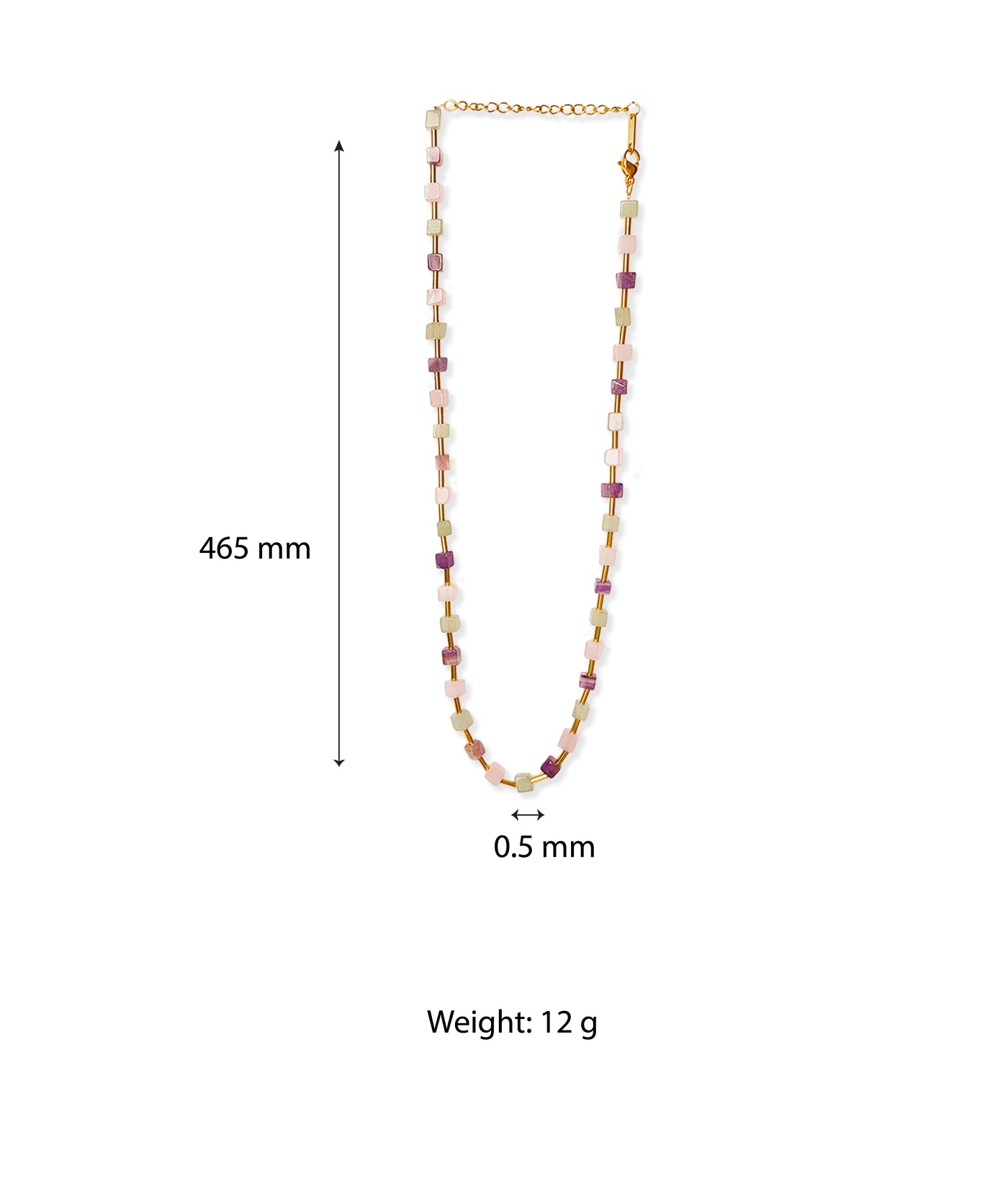 The Rose Beads Necklace
