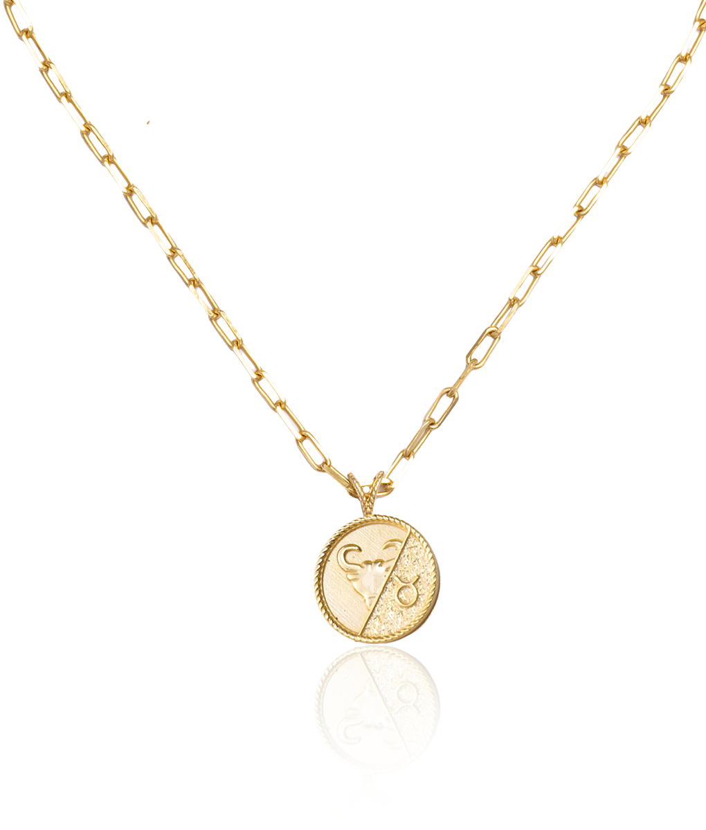 Taurus Zodiac Necklace