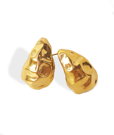 The Astrea Gold Stud Earrings