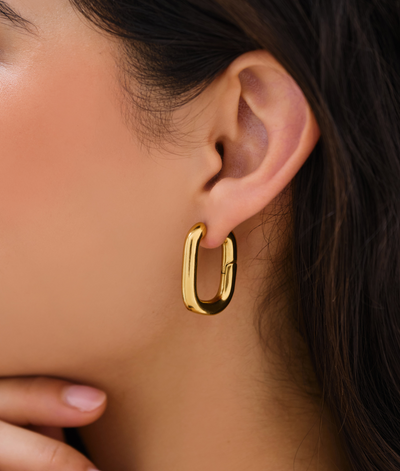 The Classic U-Hoop Earrings