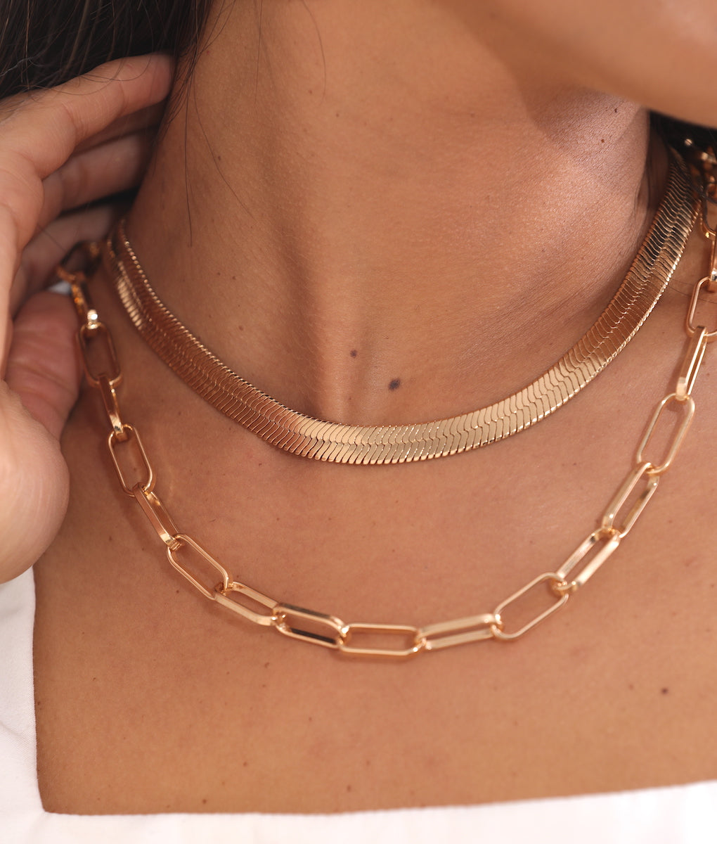 gold necklace set 