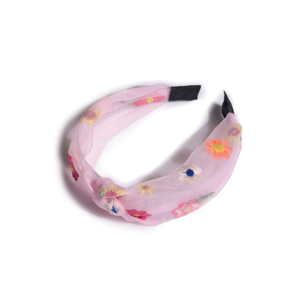Mini Blush Blossom Headband
