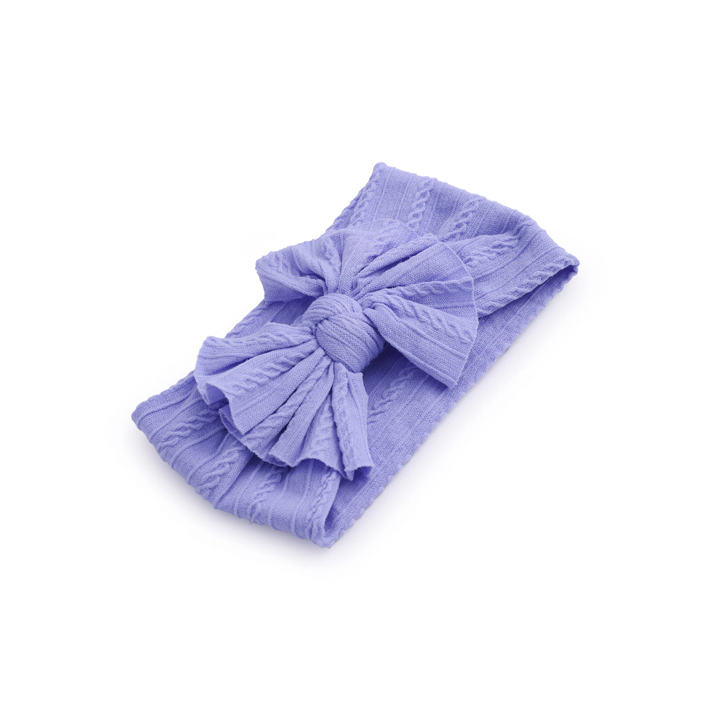 Mini Lilac Bow Headband
