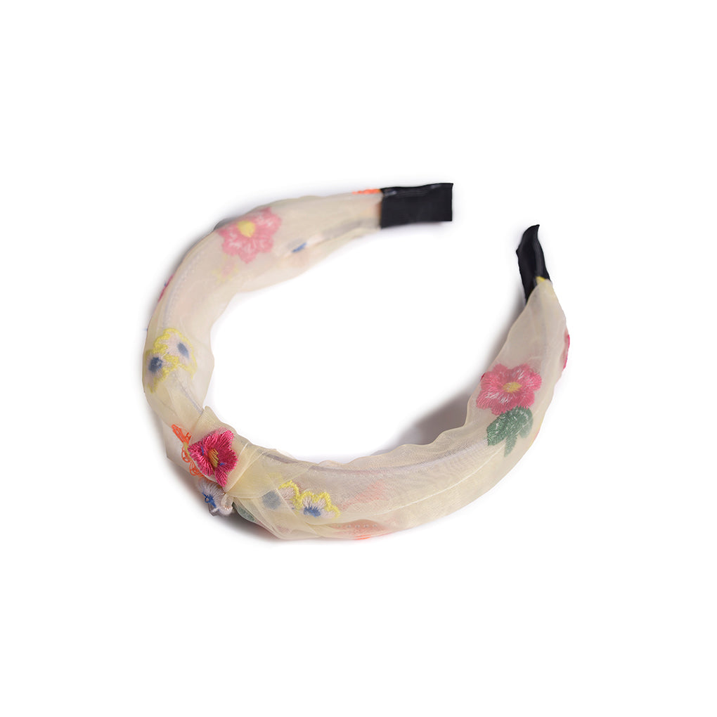Mini Yellow Blossom Headband